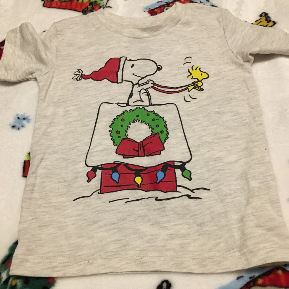 Jumping Beans Brand Snoopy Christmas